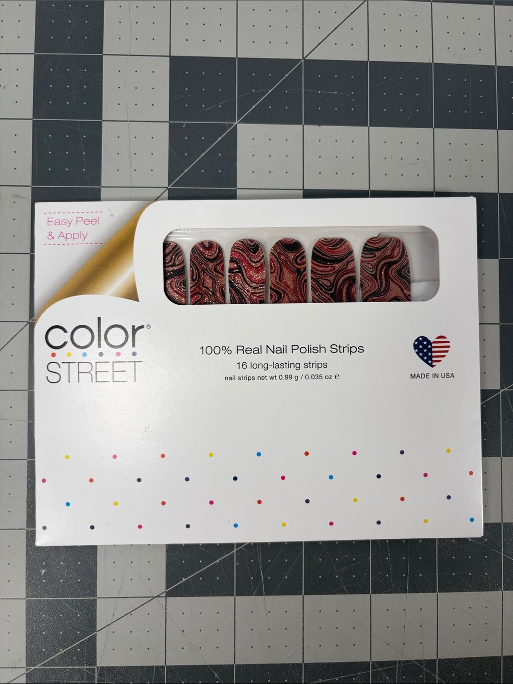 Color Street Nail Polish Strips Lot of 7 Glitter Solid & Pattern - Picture 2 of 15